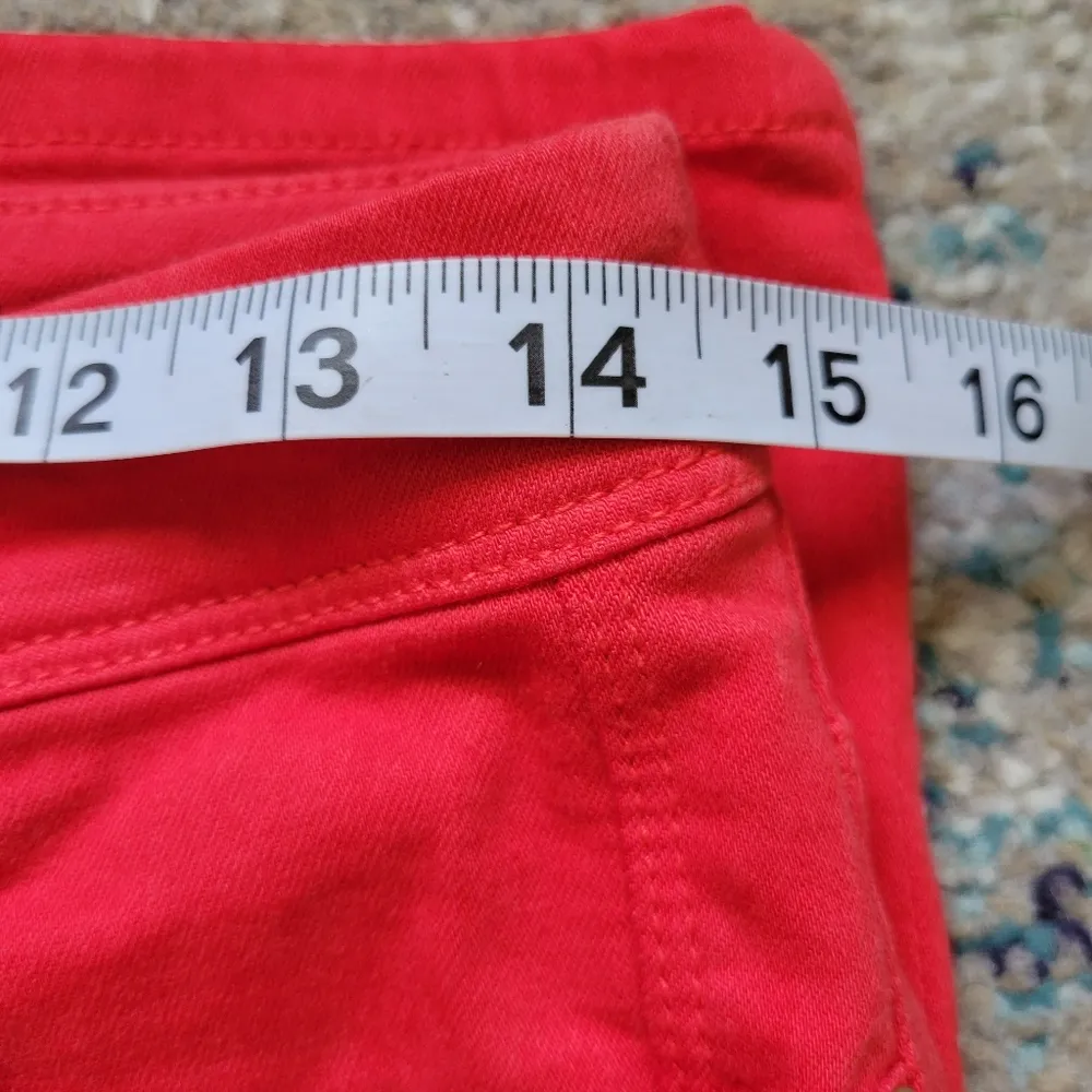 Chico So Slimming Red Girlfriend Crops Size 00 (2) - Image 8