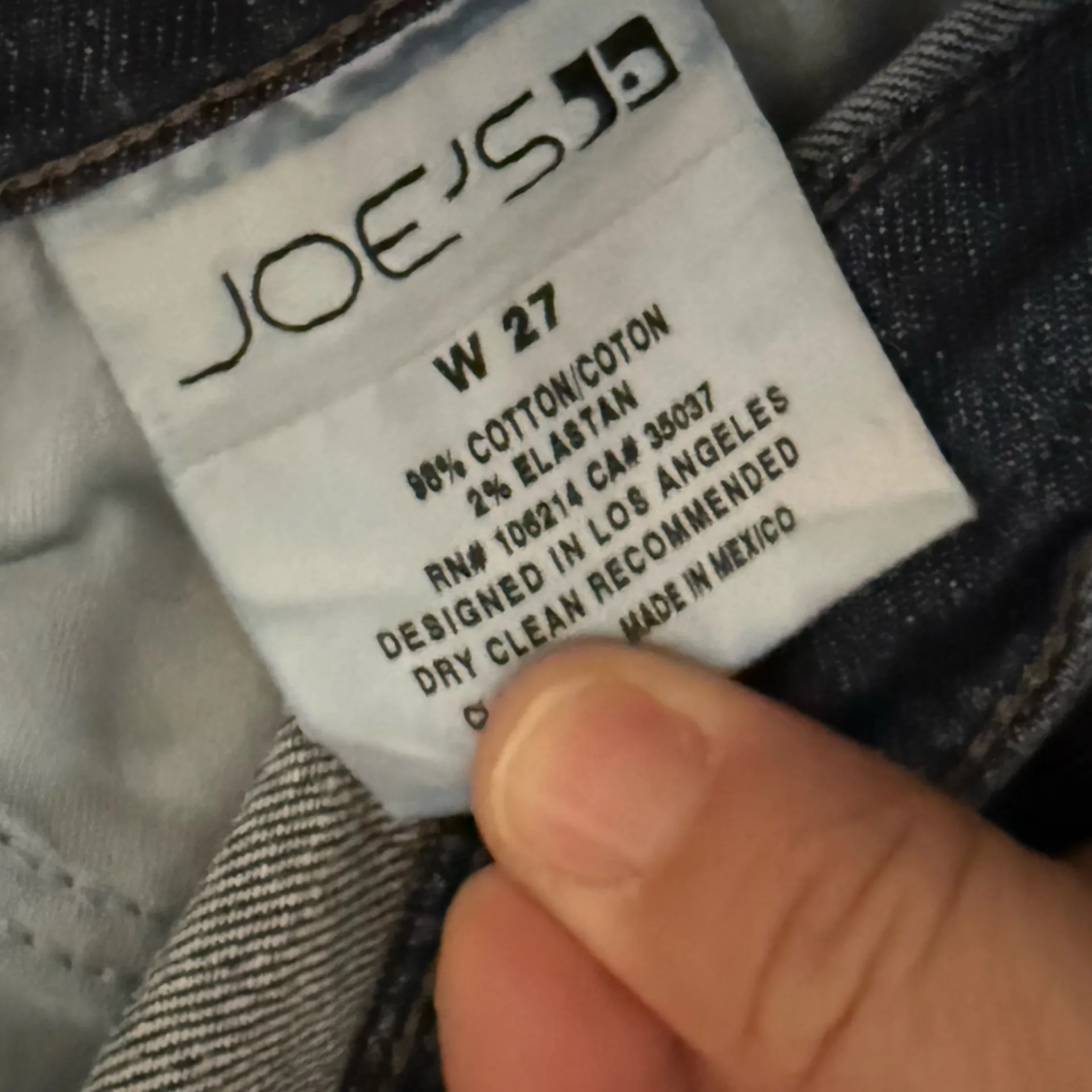 Joes Jeans Rolled Cuff Mid Rise Denim Jean Shorts - Image 3