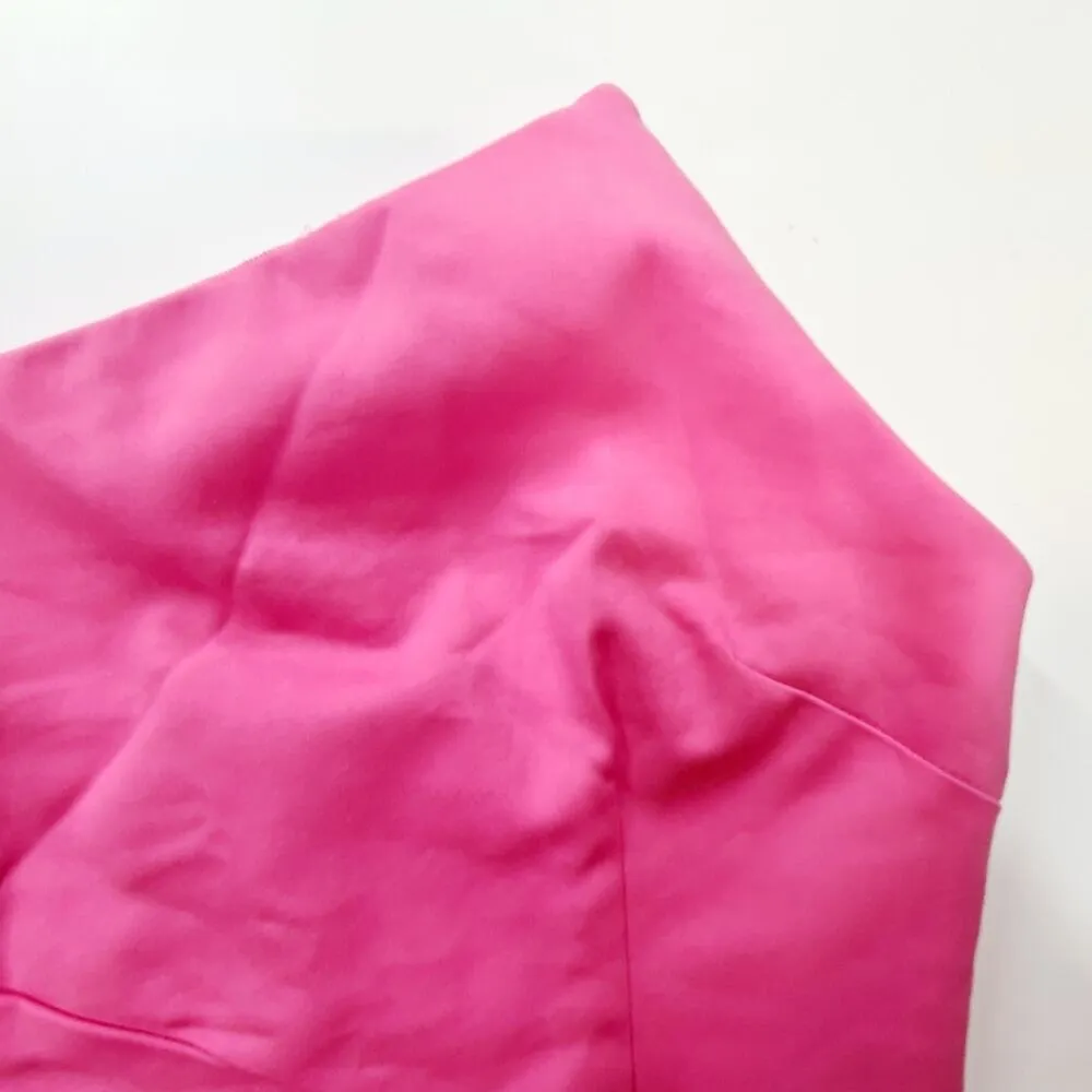 Superdown Quincy Strapless Top in Hot Pink XS - Image 3