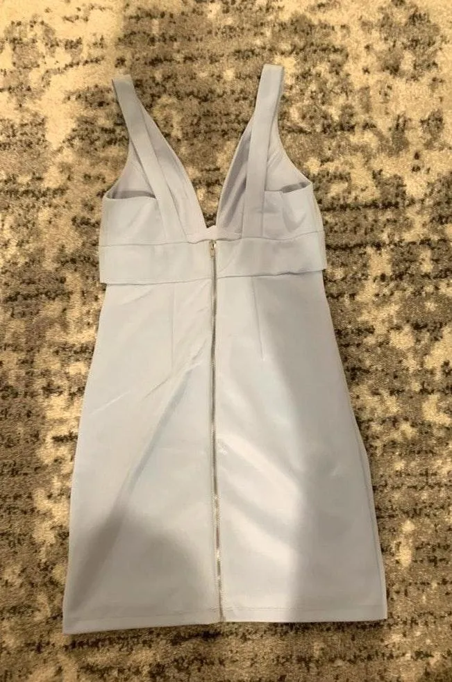 Forever 21 Light Blue Mini Dress - Image 3