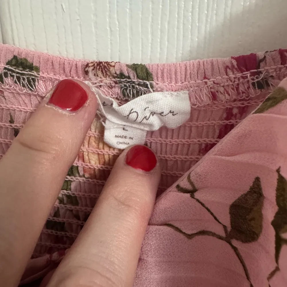 Floral Pink Maxi Dress - Image 3