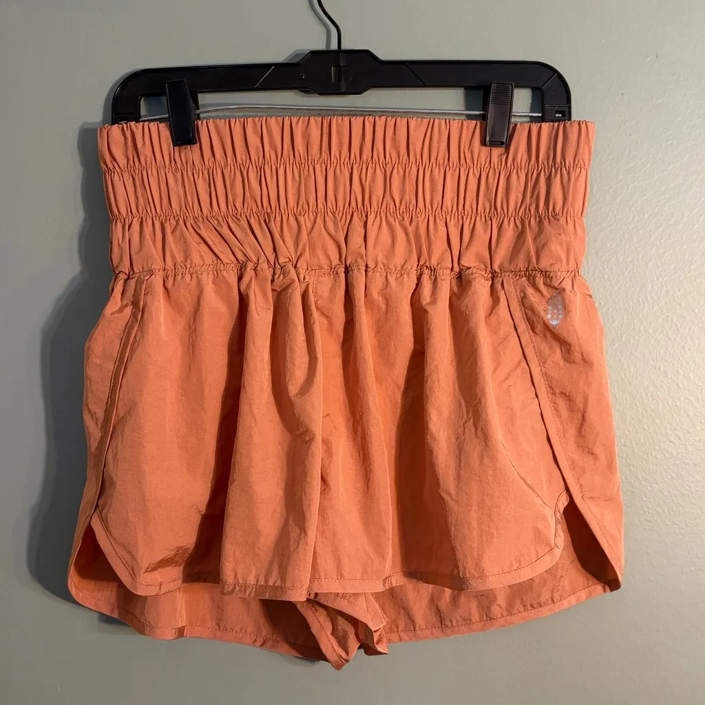 FP Movement Size Large Free People The Way Home Burnt Apricot High Waisted Short - Image 8