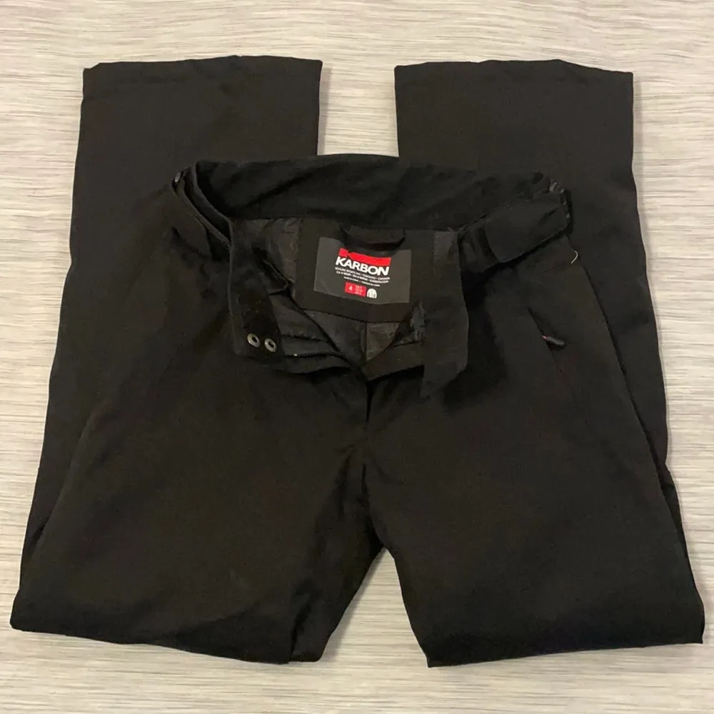 Karbon Snow Pants Sz 4 Black - Image 3
