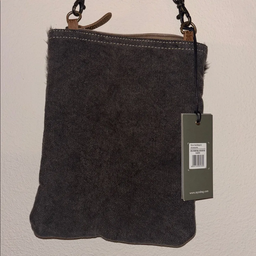 Myra Bag Crossbody Bag Gray - Image 4