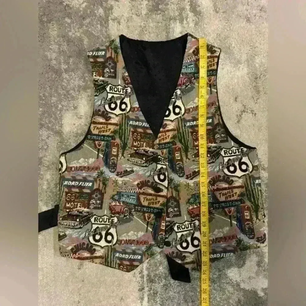 Women’s Vintage Route 66 Vest - Image 4