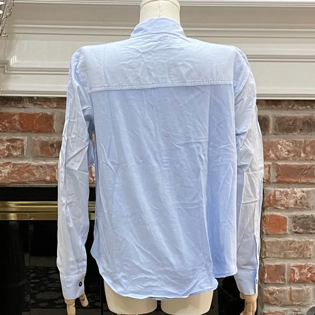 Splendid button down baby blue top / XS / New With Tags - Image 5