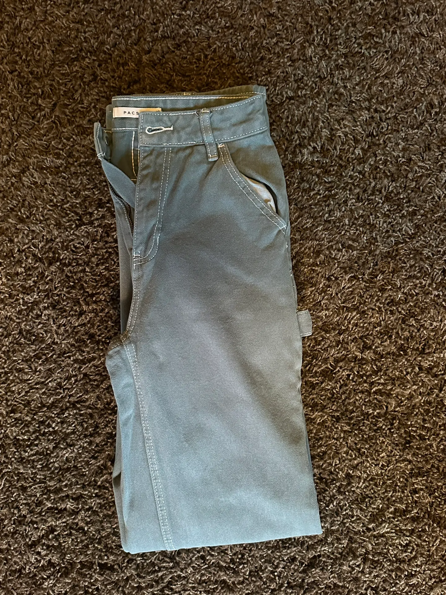 PacSun Green 90s BF Carpenter Jeans - Image 2