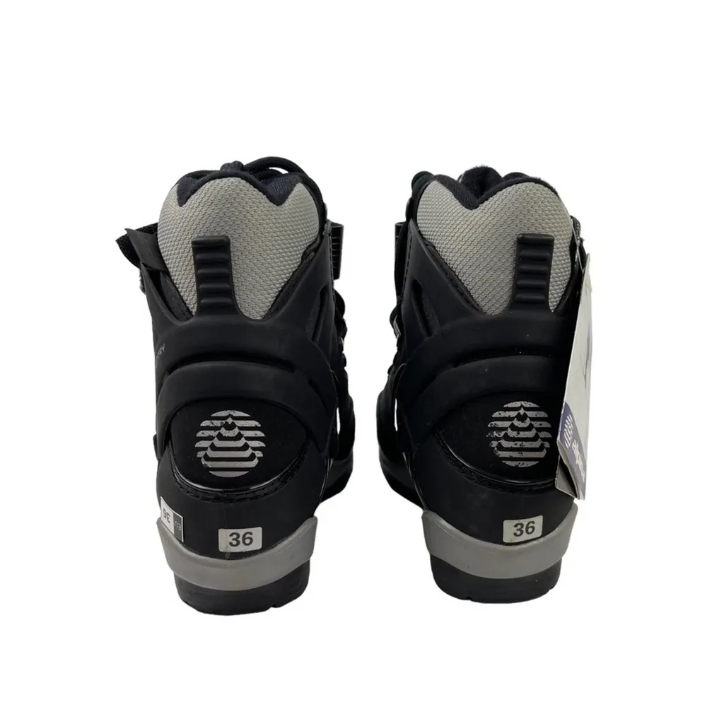 New Alpina BC 1550 Backcountry Telemark Black Gray Ski Boots Size 36 - Image 5