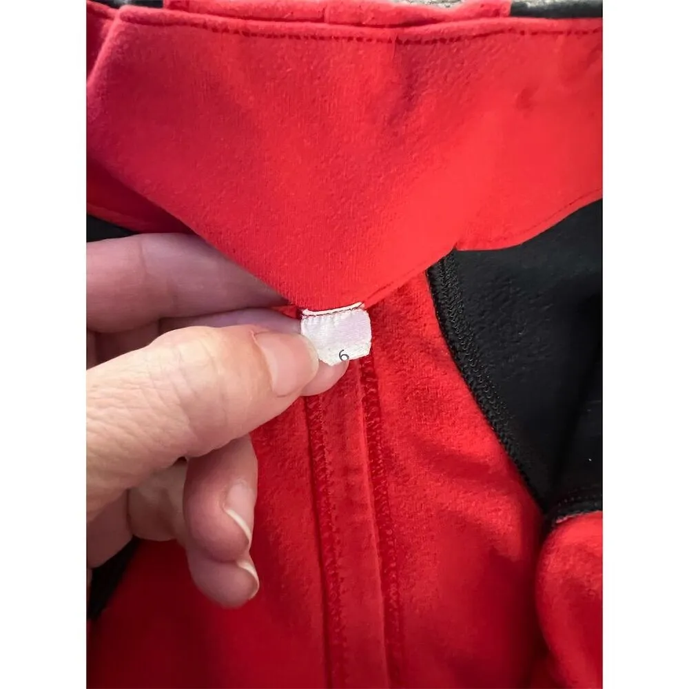 Lululemon Women's Size 6 Multicolor Define Full Zip Jacket Red - Image 5