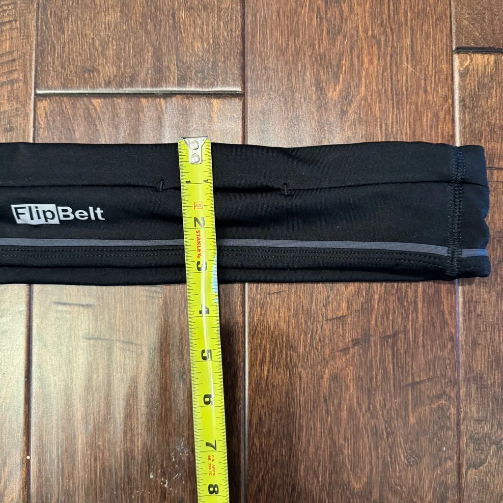 Black‎ Runners FlipBelt XL. NO ZIPPER Black - Image 5