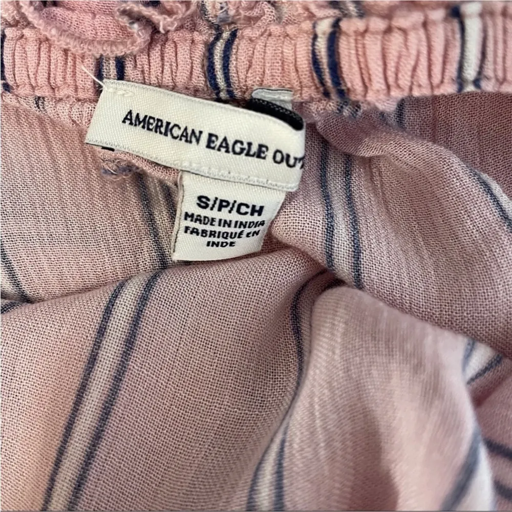 American Eagle Striped Crop Top - Image 7