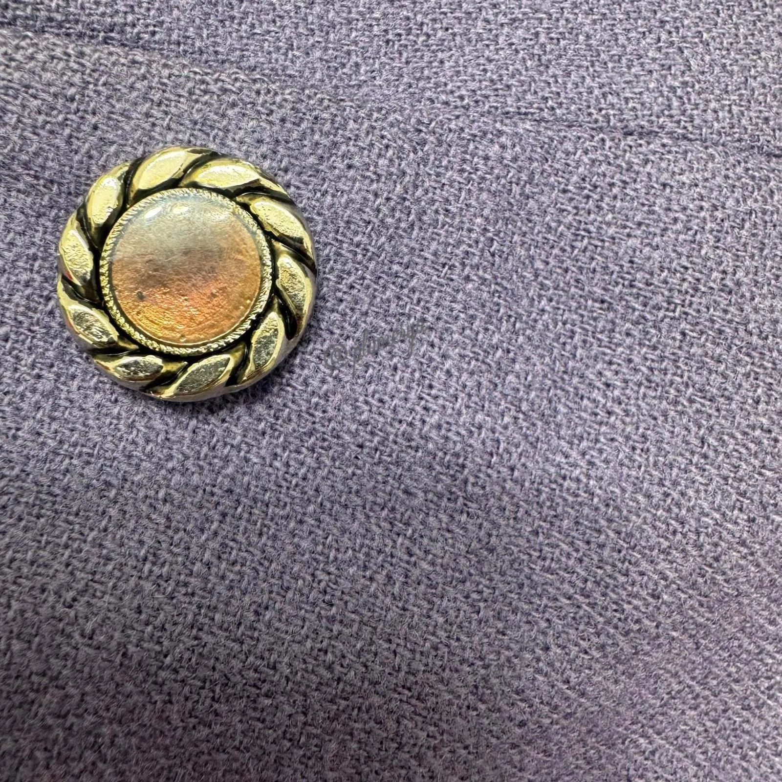 Vintage Pendleton 100% Virgin Wool Blazer with Velour Collar Size 8 - Image 5