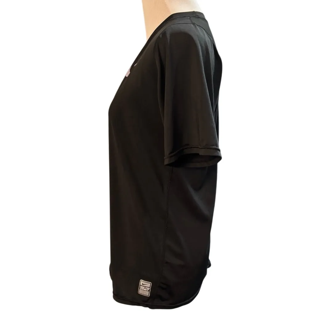 Nike Pro Combat Dri-Fit Training Tee Black XXL - Image 2