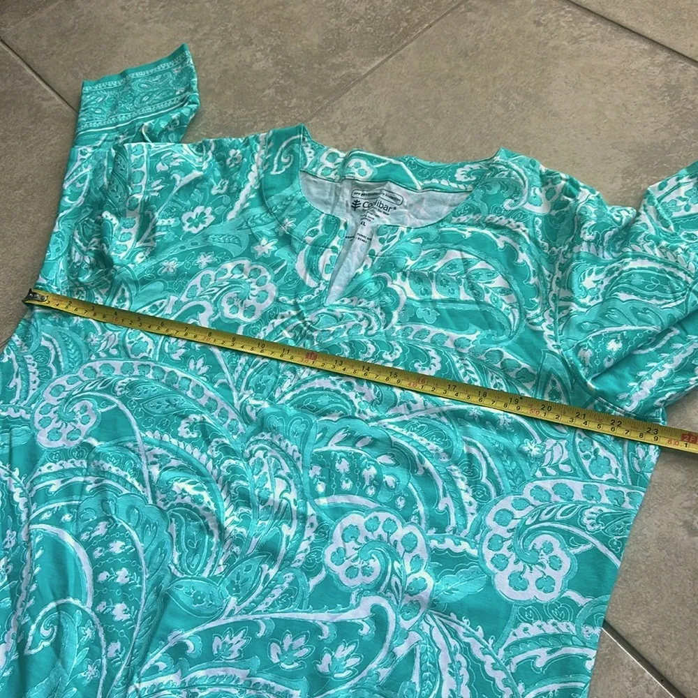 Coolibar Women's Oceanside Tunic Dress UPF‎ 50+ Size XL - Image 8