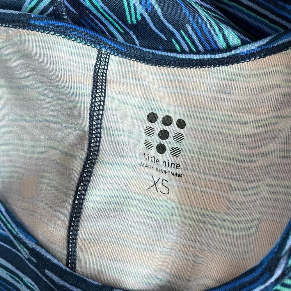 Buttah Fit and Flare sleeveless Dream Dress Sonar Stripe womens XS - Image 12