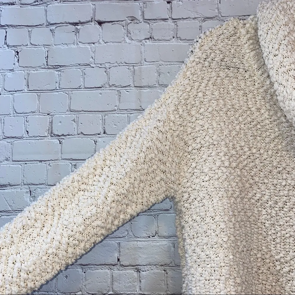 Altar’d State Chunky Cream Turtle Neck Long Sleeve Sweater - Image 2