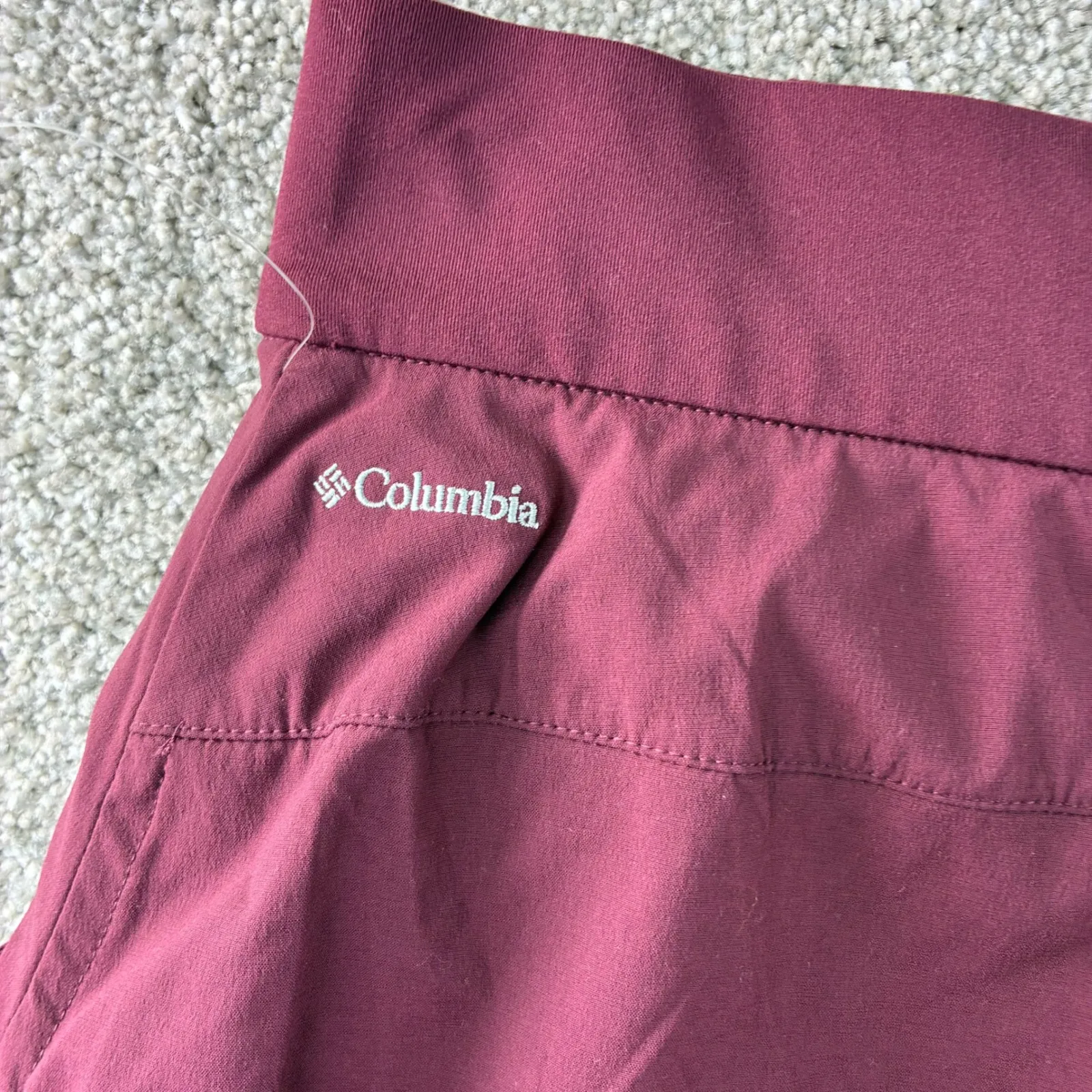 NWT Columbia Skort‎ 1X Womens Burgundy Omni-Shield Athletic Outdoor Gorpcore - Image 9