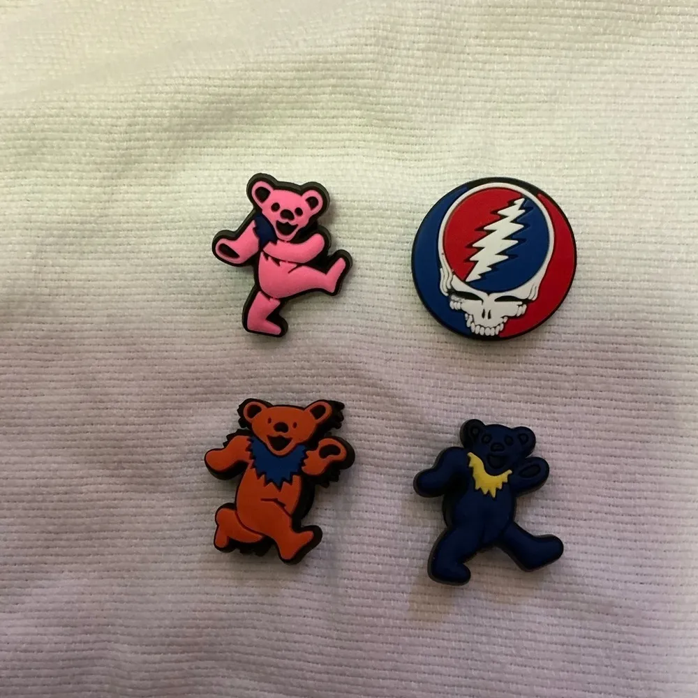 Grateful Dead Jibbitz croc charms NWOT - Image 5