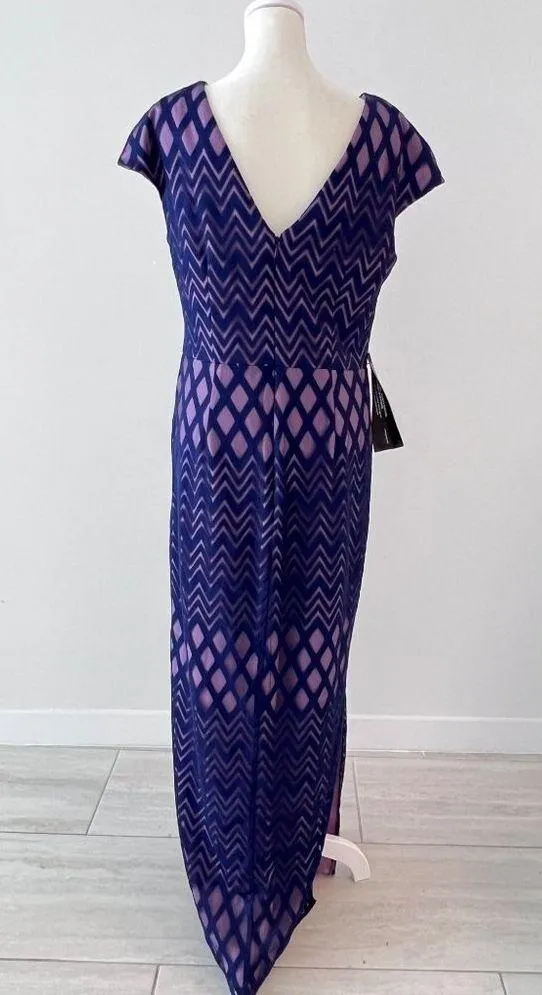 JS Collections LINDA CAP SLEEVE COLUMN GOWN Size 8 new without tags - Image 7