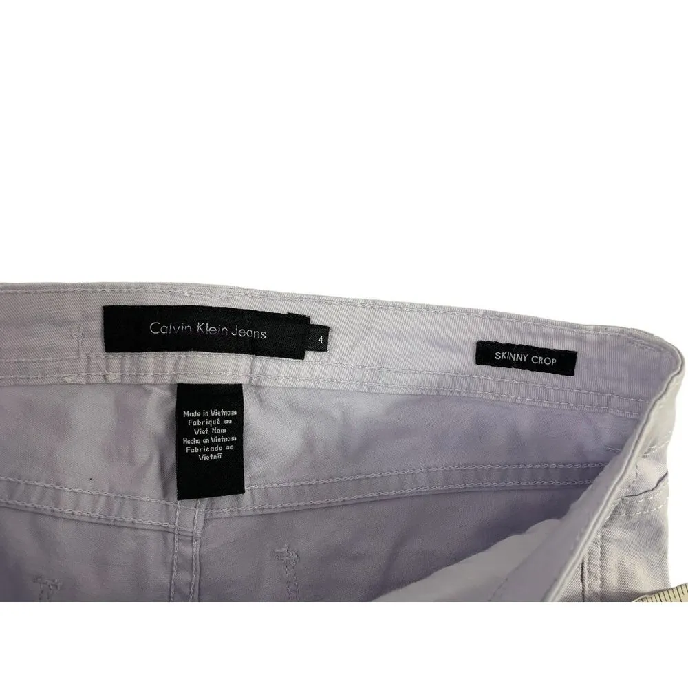Calvin Klein Jeans Women's Soft Lilac Pants - Image 3