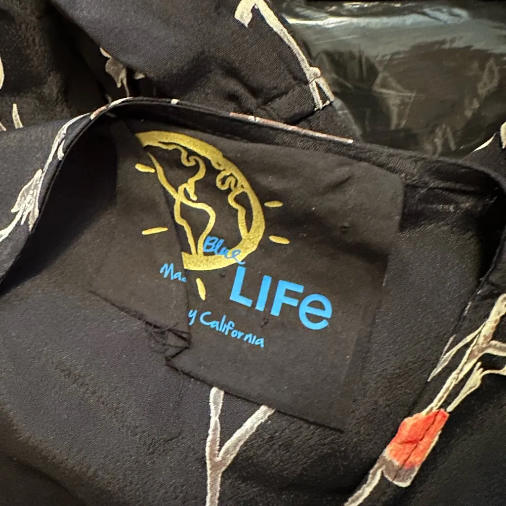 BLUE LIFE Long Sleeve Floral Print Romper - Image 5