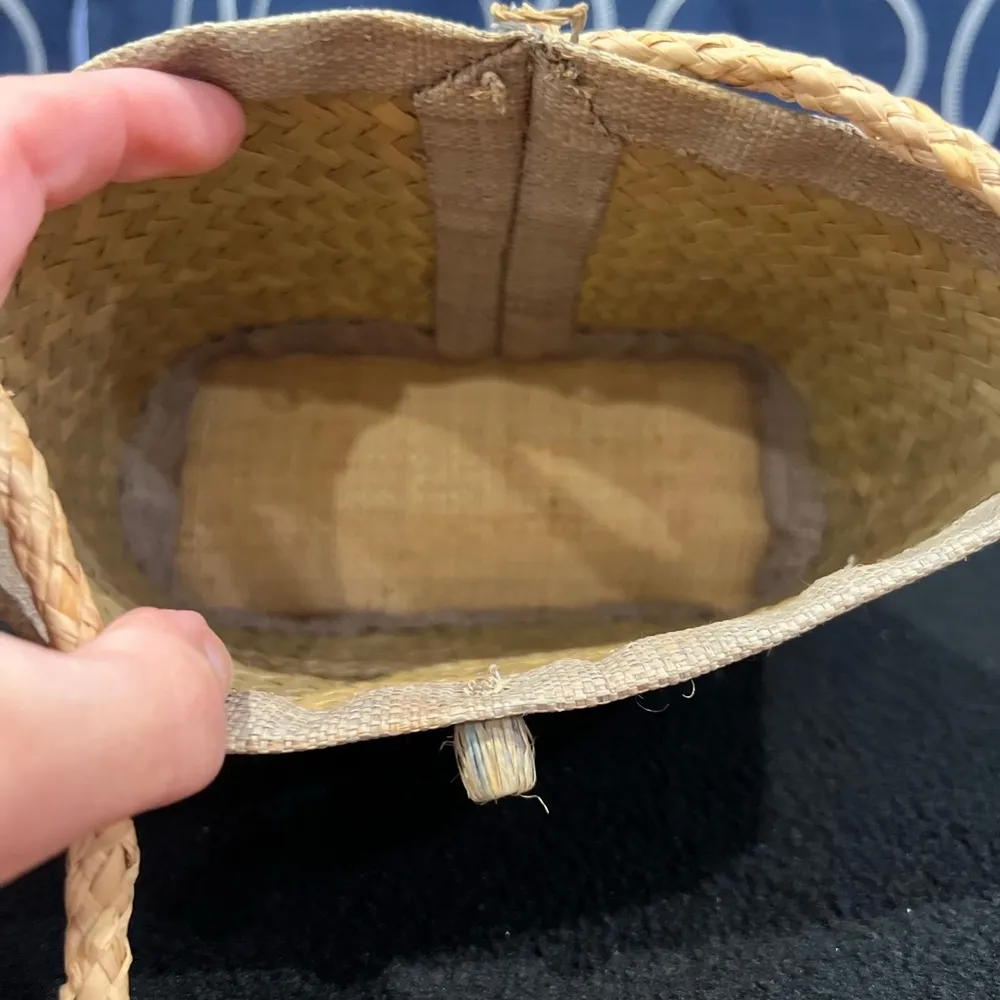 Summer straw pocketbook - Image 3