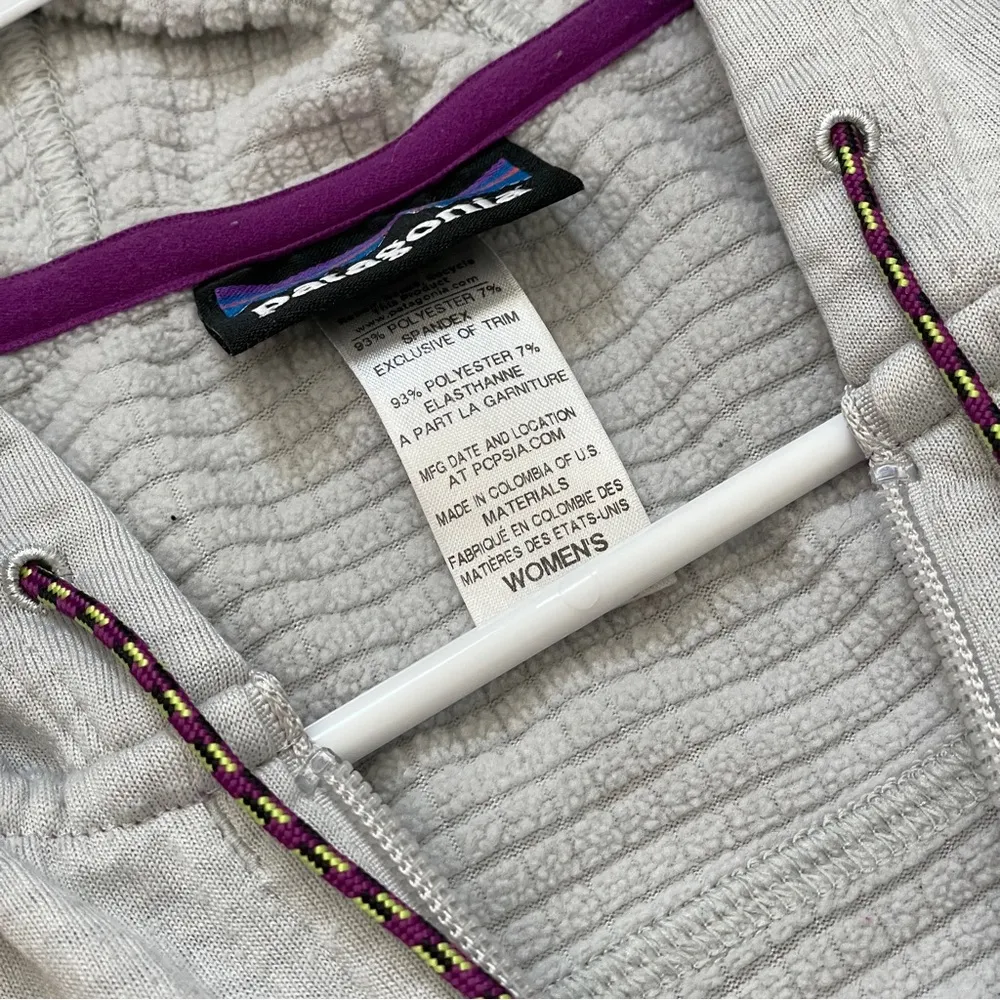 Patagonia Upslope Hoodie Jacket zip womens Gray (small) gorpcore outdoor hiking - Image 2