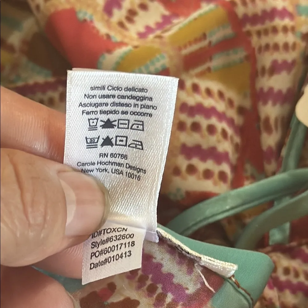 Oscar de la Renta Multicolor Patterned sleepwear - Image 9