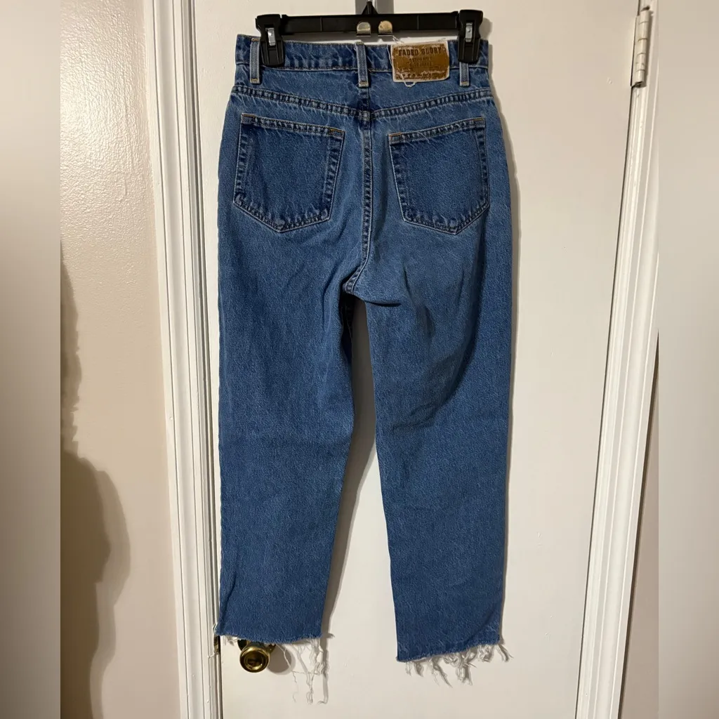 Vintage Faded Glory Mom Jeans High Rise Denim size 8 - Image 2