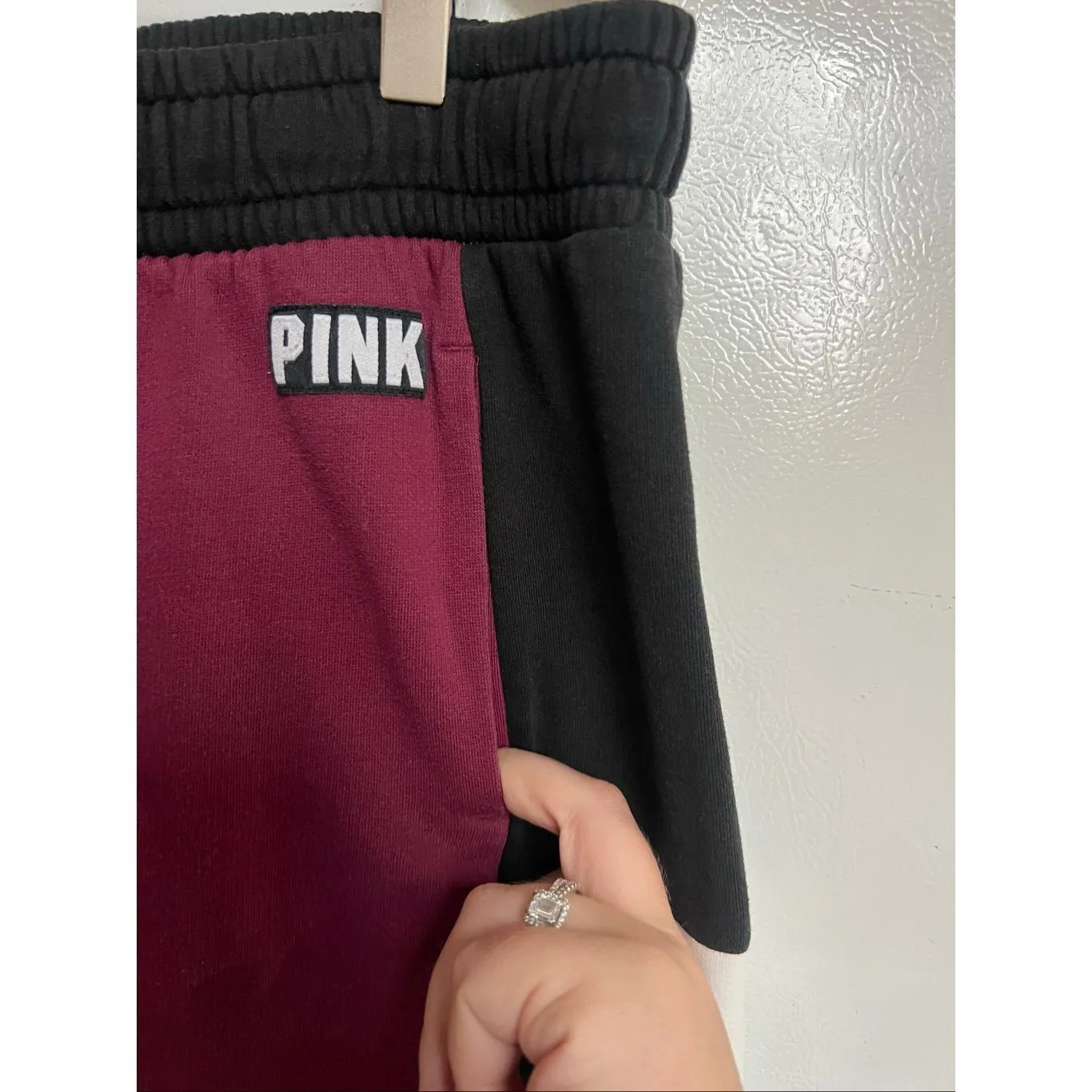 Pink By Victoria’s Secret Multicolored Sweatpants Woman’s Size Medium - Image 7