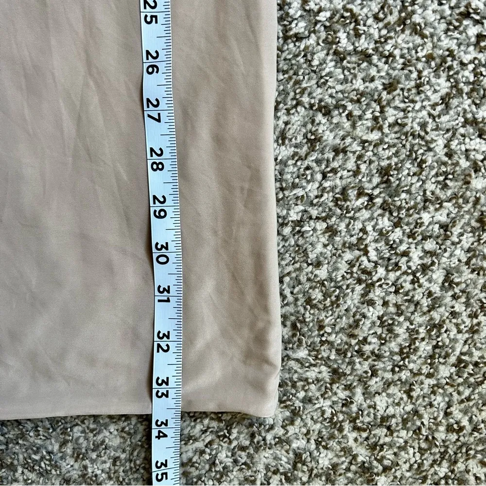 🦋 NWT Boohoo Cream Midi Pencil Skirt Size 8 - Image 5