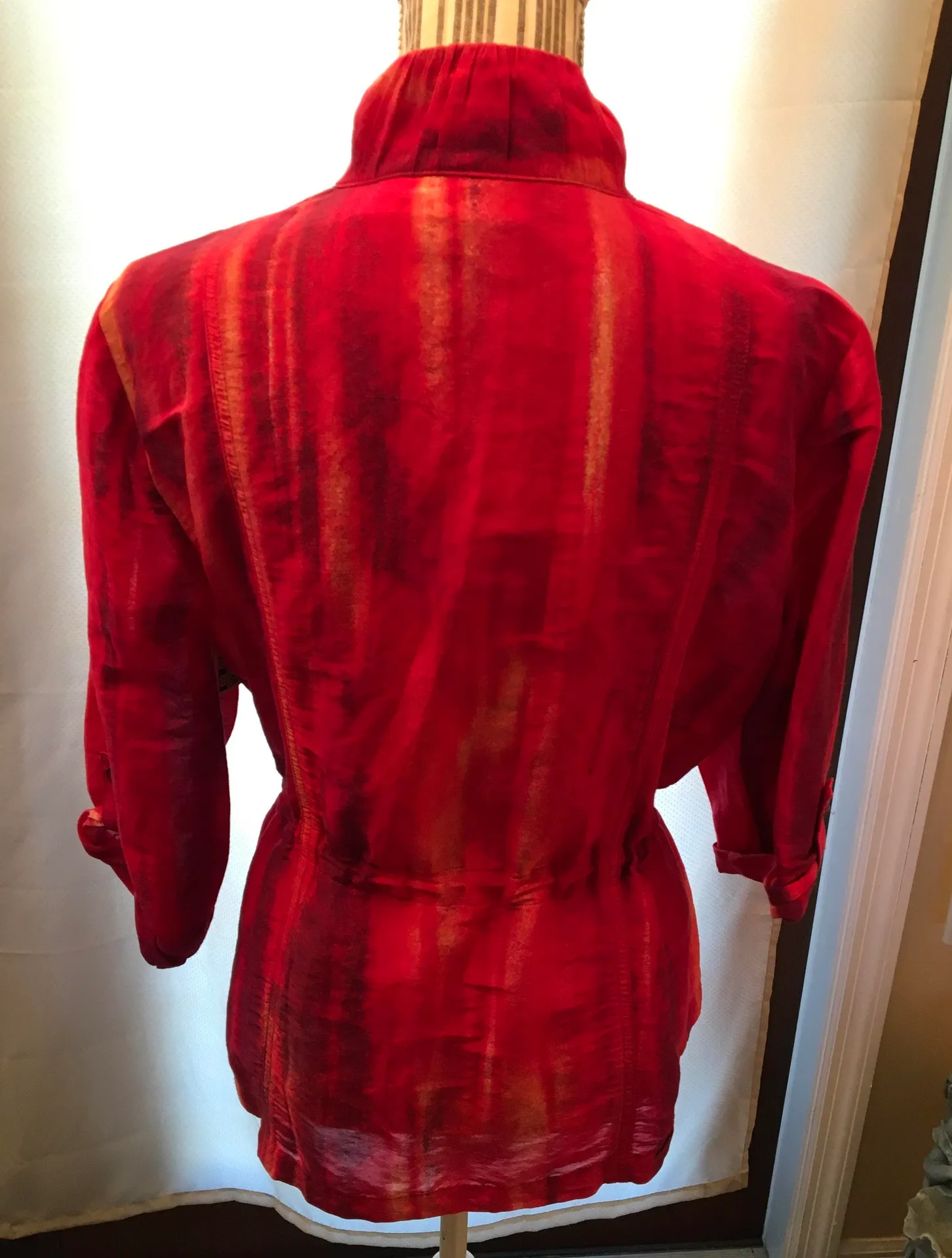 Chico’s size 2 lg mult color light weight Jacket - Image 3