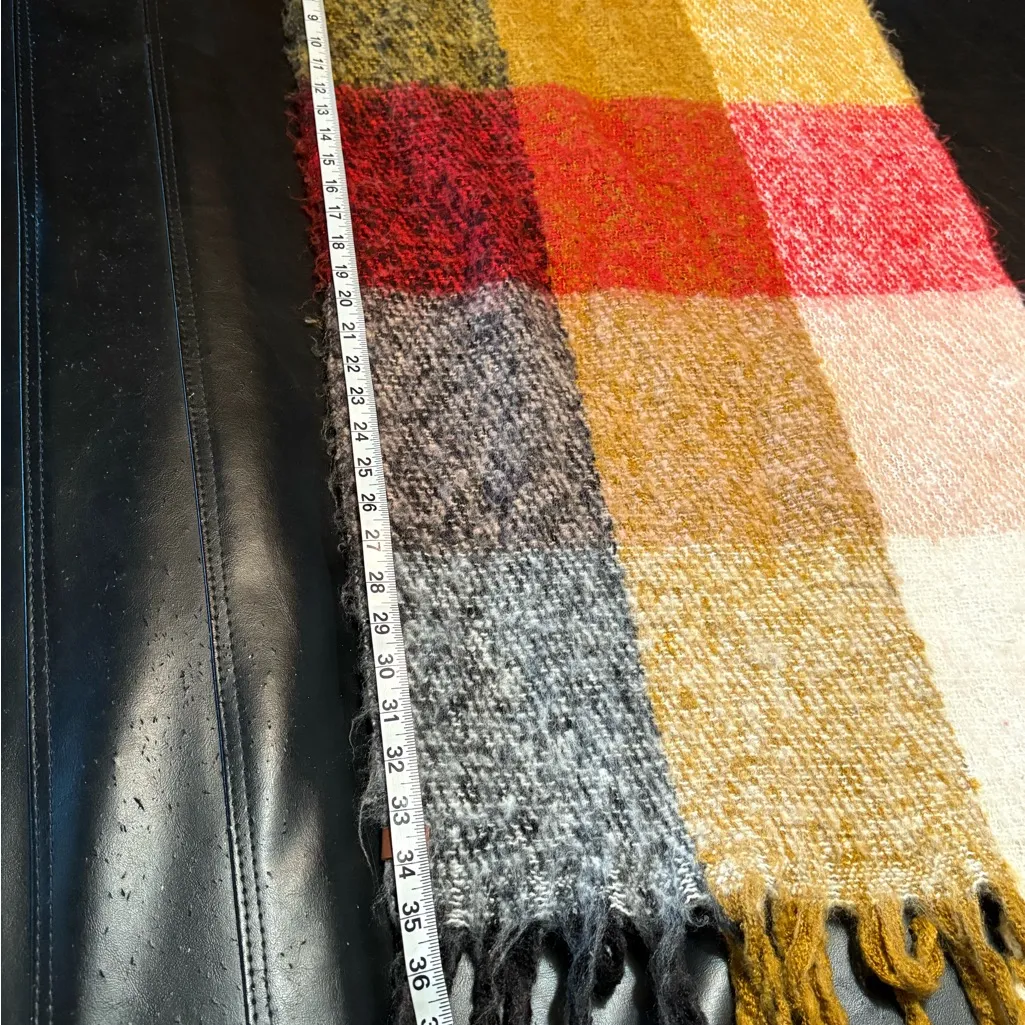 Lucky Brand Multicolored Scarf Soft Stylish  One Size - Image 8