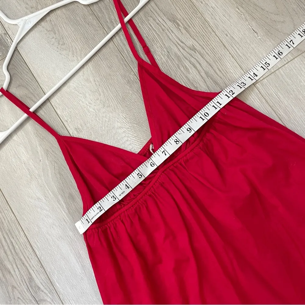 Forever 21 Dress lightweight cotton mini Red (small) sophie & me coquette y2k - Image 3