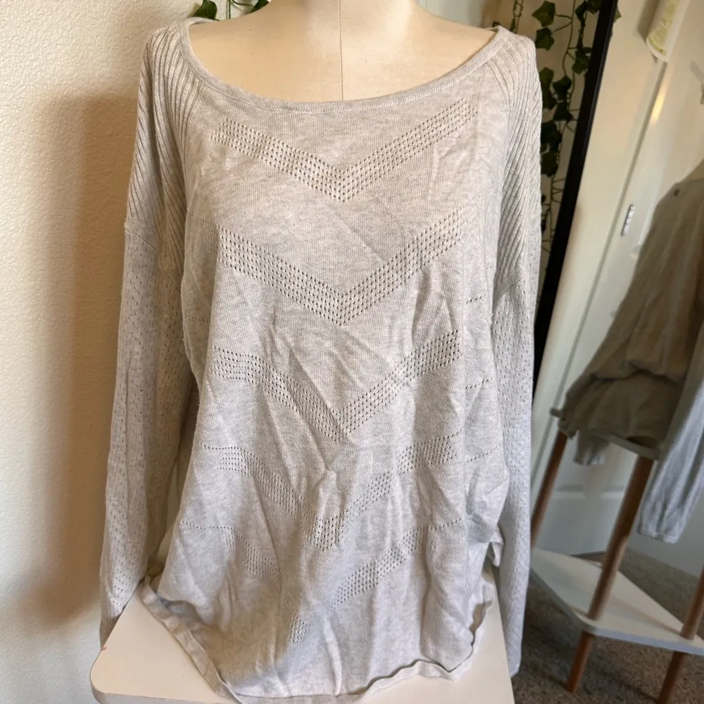 PRANA Mainspring Sweater - Women's Grey xL - Image 3