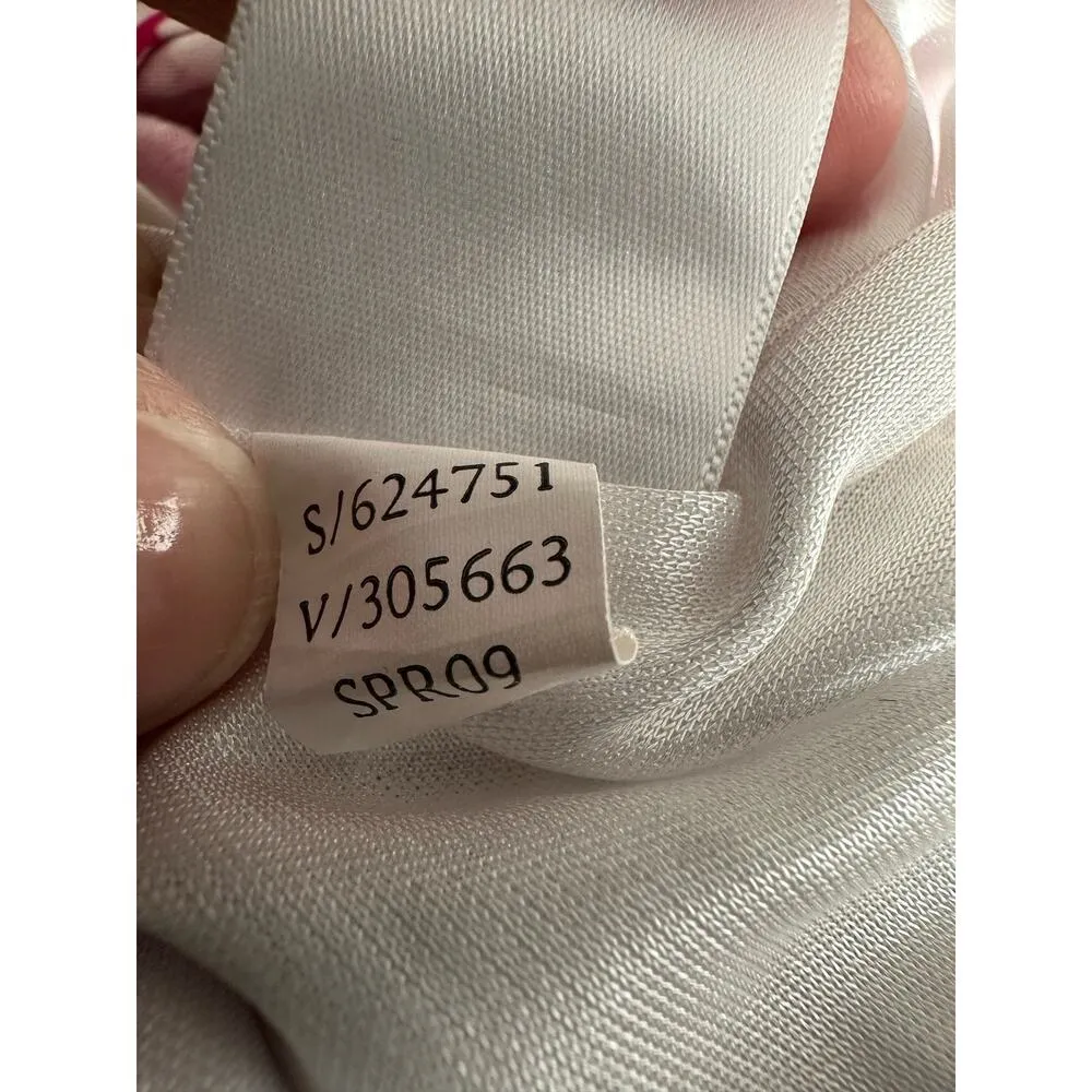 Banana Republic Rope Halter Mini Dress Pink Geo Preppy Spring Vacation Resort - Image 6