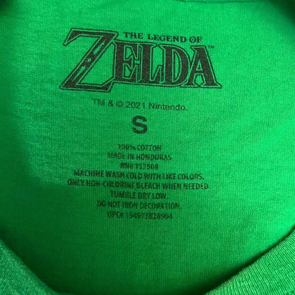 Legend of Zelda Triforce Logo Link - Nintendo Shirt - Image 3