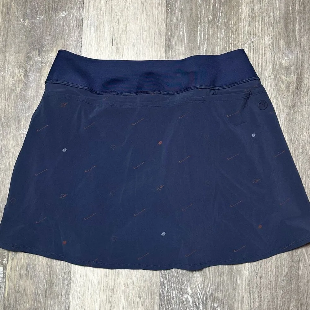 Puma Enjoy Golf Navy Blue Special Edition Skirt NEW - Image 5