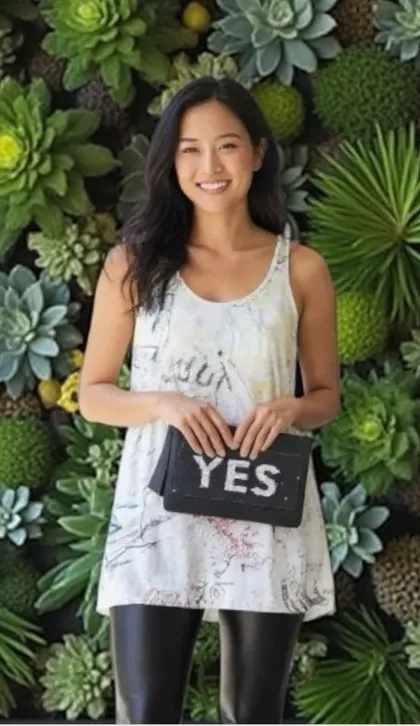 new Alexander Wang ✰ Iconic Doodle Print Silk Tank ✰ White with Multi Print ✰ XS - Image 1