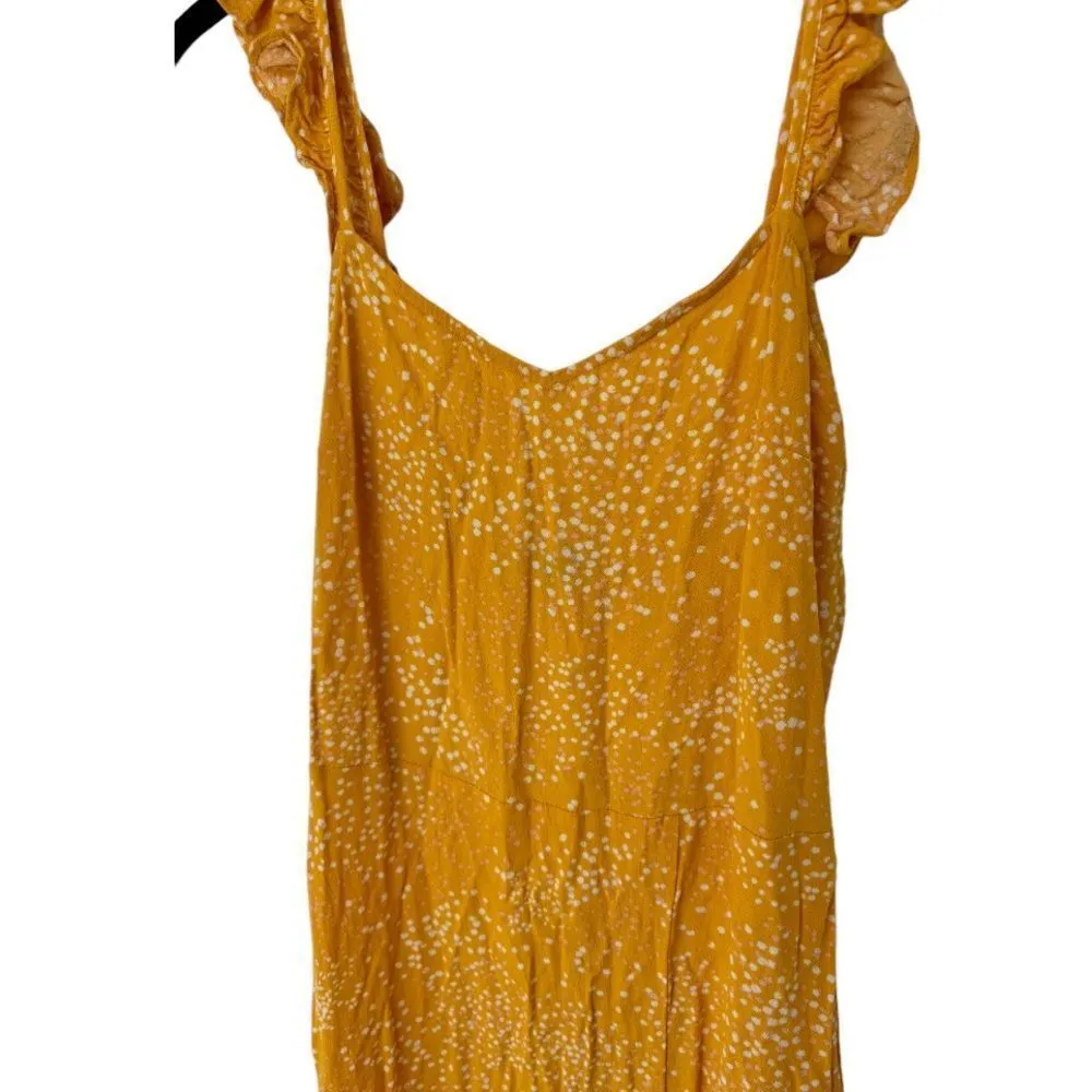 Express SZ S yellow maxi dress - Image 3