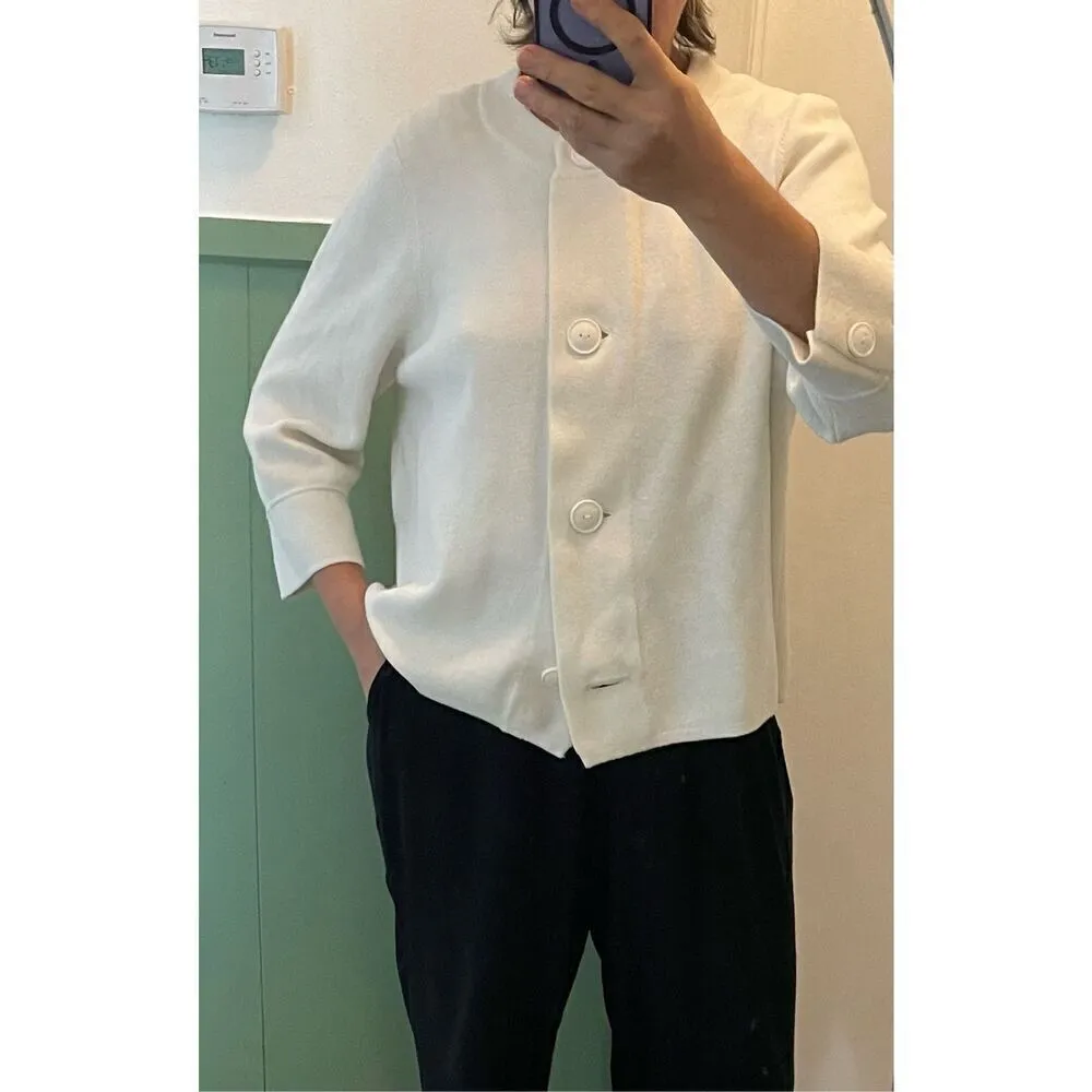 GEORGE Cream Button Down Cardigan Size XL - Image 2