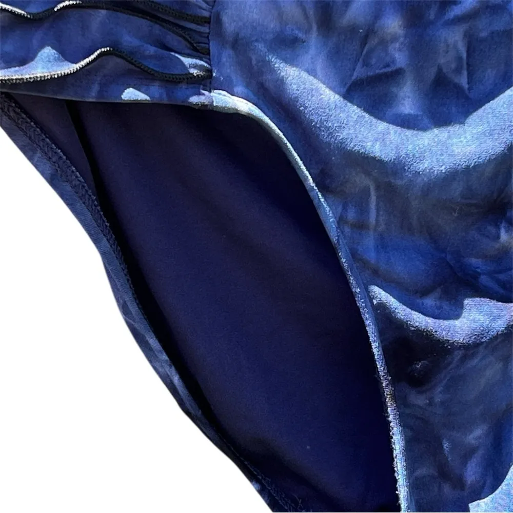 Robin Piccone Blue Tie Dye 2 piece swimsuit set - Image 6