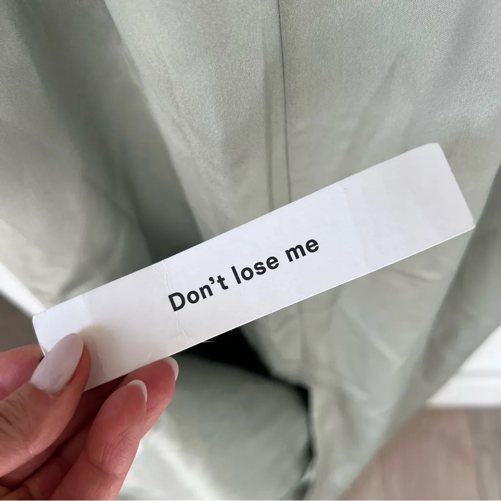 NWT Reformation Vesper Satin Maxi Dress in Salvia Green - Image 8