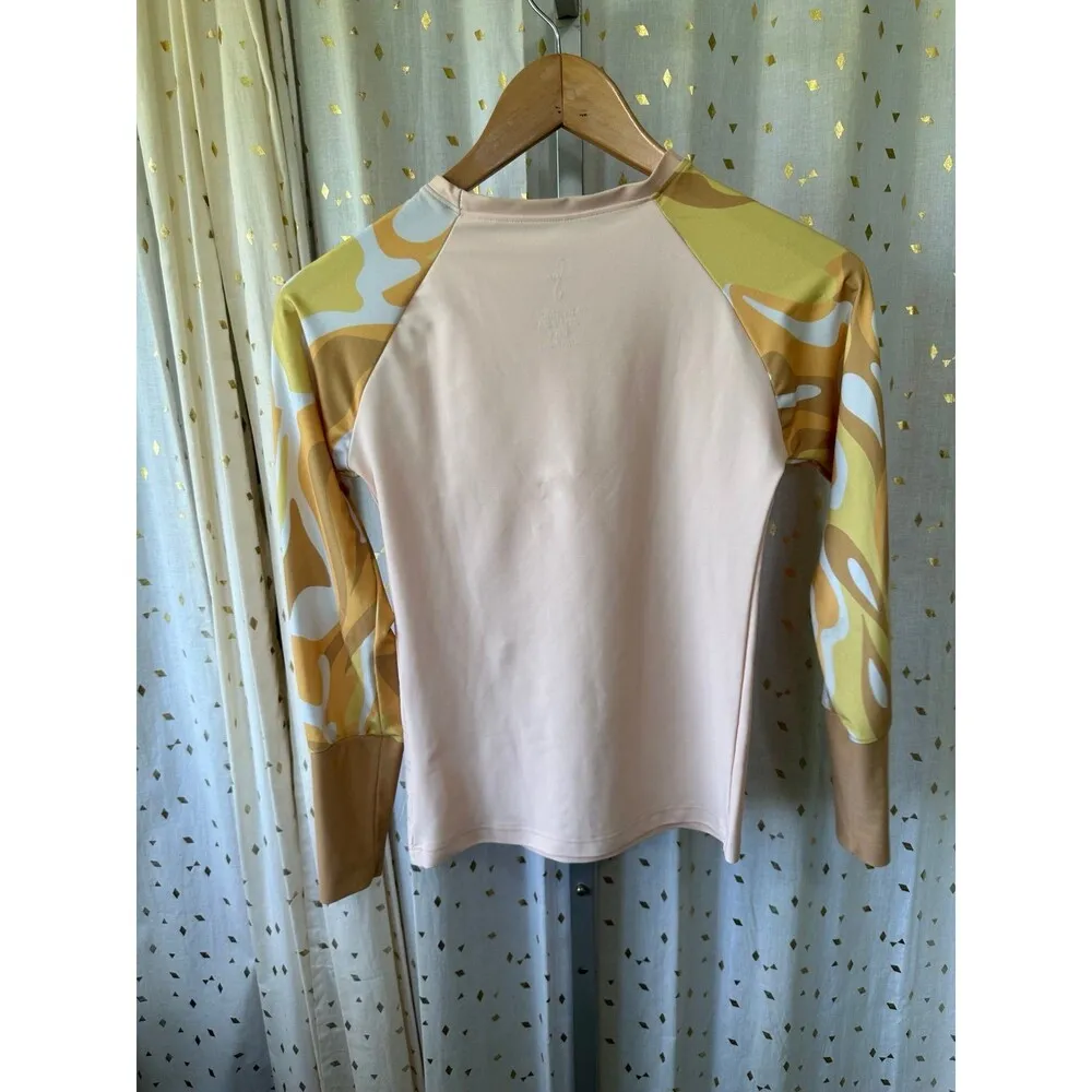 Seea Women's Doheny Long Sleeve Ragland Retro Swim Rash Guard S - Image 3