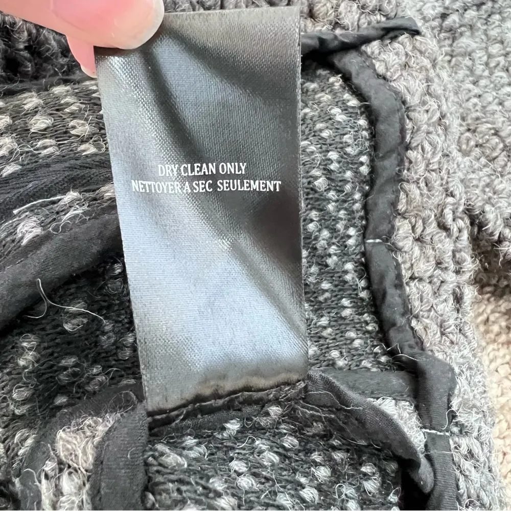 BLANK NYC Wool Blend Boucle Knit Moto Jacket/Sweater - Image 6