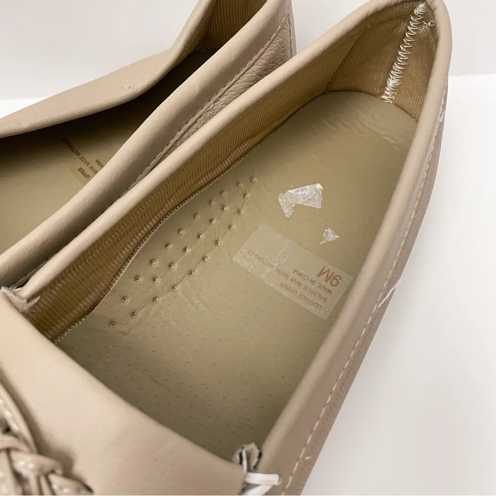 Mocassin Shoes Flats Beaded Fringe Leather 9M Size 9 - Image 5