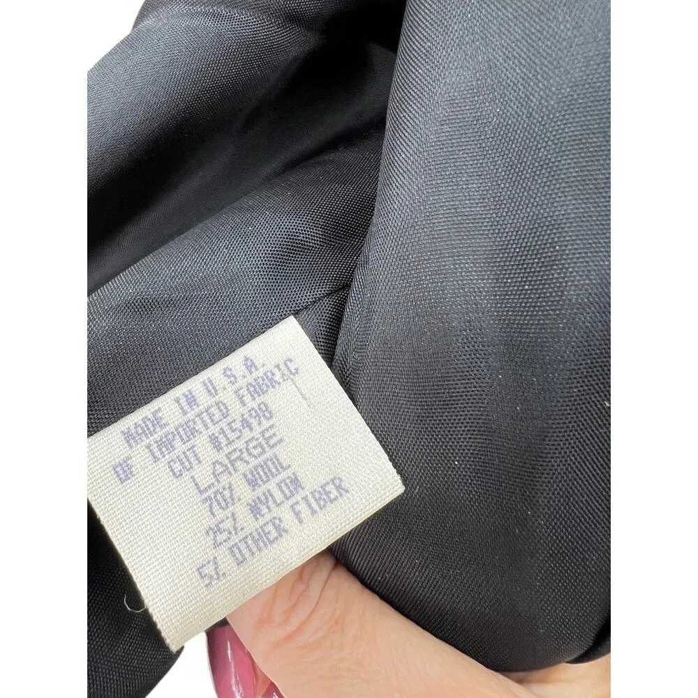 Vintage Women's Breeches London L Plaid Wool Vest Sleeveless Top Jacket Red Size L - Image 3