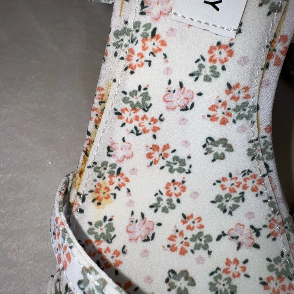 New Katy Perry The Meadow Classic Women Floral High Heel Platform Sandal Size 8 - Image 11