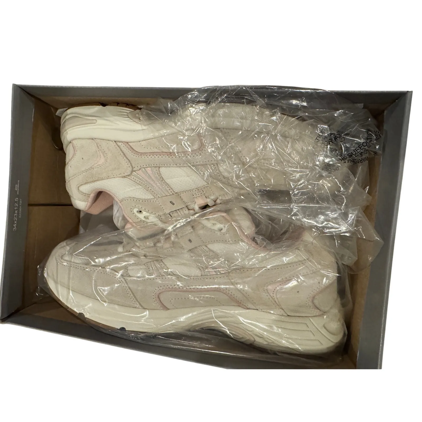 VIONIC 23 Walk Sneakers in Cream and Pink Size US Womens 13 / Eur 45 New in Box - Image 8