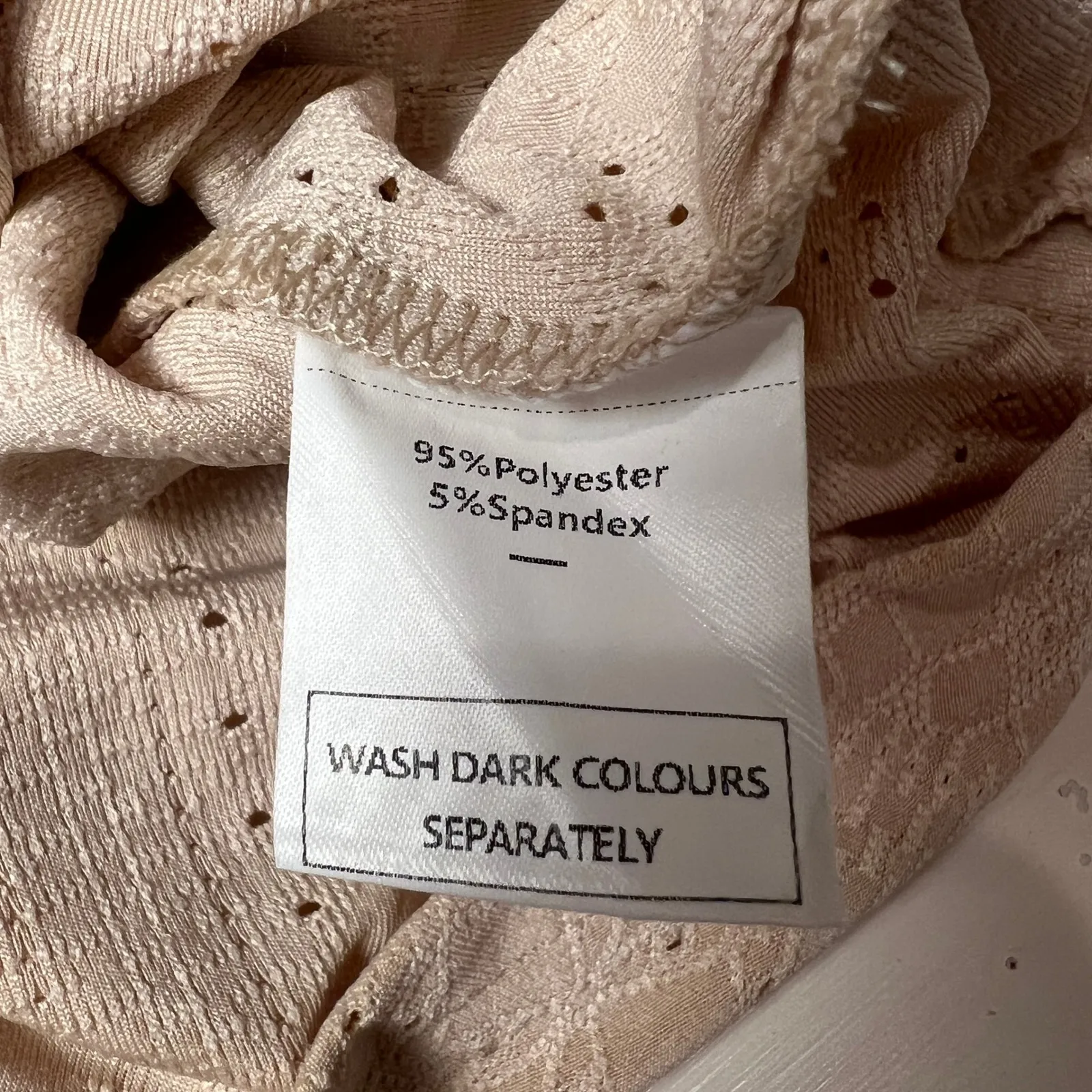 Womens XXL V Neck T Shirt Short Sleeve Casual Loose Fit Basic with Curved Hem Tan - Image 6